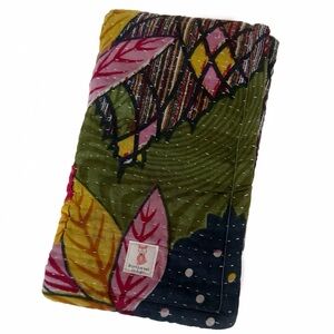 NWOT Handmade Colorful Kantha Hand Towel